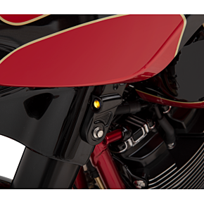 Joker Machine Streamliner Turn Signals - Techno - Black 05-212-1