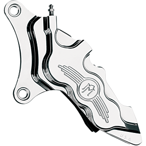 Performance Machine Pm 6 Piston Caliper - 11.5" - Left - Chrome 0051-2915-CH