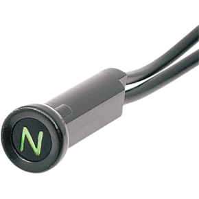 Snap-In Indicator Light - Neutral - Black Bezel 2212-0103