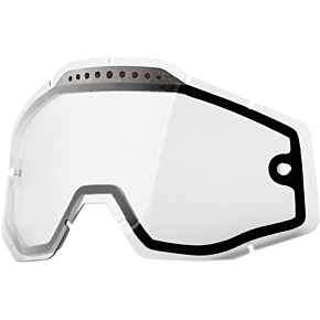 Accuri/Racecraft/Strata Dual Lens - Vented - Clear 59009-00001
