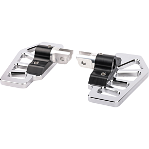 Apex Mini Floorboards - Front - Chrome TSC-2217-3-SF