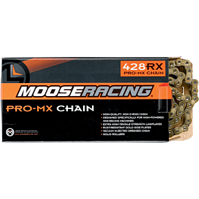 Moose Racing 428 RXP Pro-MX Chain - Gold - 100 Links