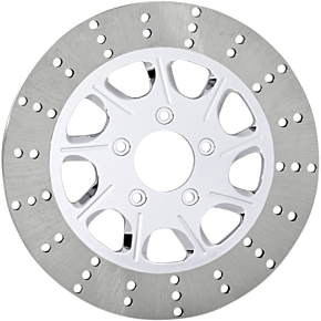 Rc Components Brake Rotor - Rear Right - Revolt - Chrome COG117124CRR2K