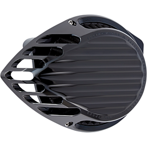 Rough Crafts Finned Air Cleaner - Black RC-600-003