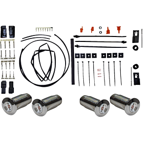 Lightning Bolts Kit - Run/Brake/Turn - Chrome PYO:BB-LB-C