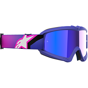 Youth Vision Goggle - Corp - Purple Fluo/Pink - Blue Mirror Lens 5140225-3152