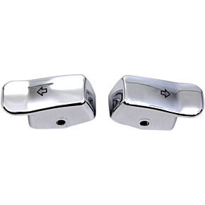 Turn Signal Switch Extension Caps - '11-'17 - Chrome 2106-0359
