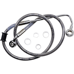 Brake Line - +2" - Stainless Steel - '15-'17 Softail 1741-5765