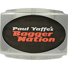 License Plate Frame - Chrome PYO:USLP3-C-23L