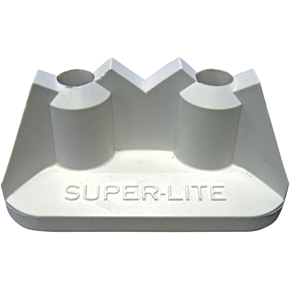Double Backer Plates - White - For 2-Ply - 24 Pack 2512-P1-WHT