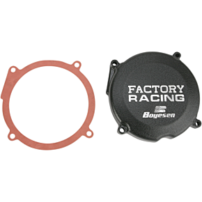 Ignition Cover - Black - Honda CR250R SC02B