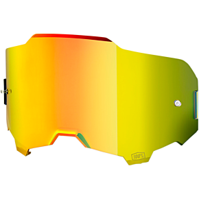 Armega Injected Injected Mirror Gold Lens