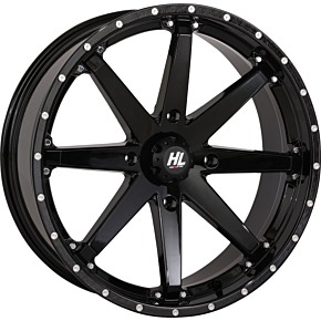 High Lifter Wheel - HL10 - Front/Rear - Gloss Black - 15x7 - 4/156 - 5+2 (+40 mm) 15HL10-1256