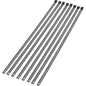 Moose Racing Cable Tie - Black - 14" - 8 Pack
