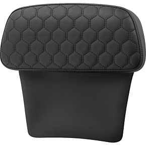 Chopped Tour Pak Pad - Honeycomb - Black Stitching - FLH/FLT '14-'24 814-07C-17800