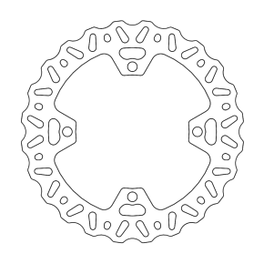 Brake Rotor - Rear - Nitro 110358-PU