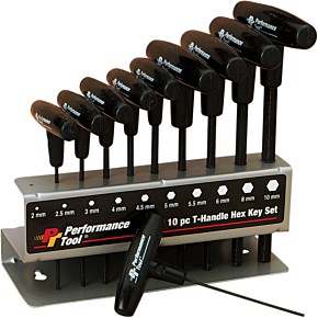 T-Handle Hex Set - 10-Pieces W80275