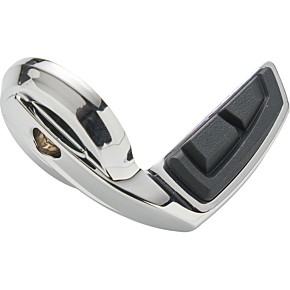 Throttle Wing - Chicane Grips - Chrome 54002