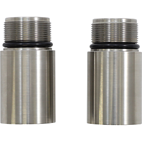 Cycle Visions Chrome Fork Tube Extensions - 39 mm Diameter - Extends +2" CV7139
