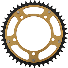 Supersprox Stealth Rear Sprocket - 45 Tooth - Gold - Suzuki/Triumph RST-1792-45-GLD
