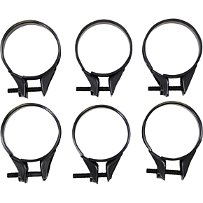 Carburetor Clamps - 35-38 mm - 6-Pack 2402-0281