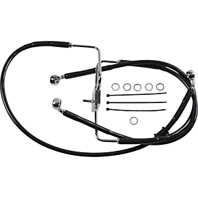 Brake Line - +10" - Black - XL 1741-5856