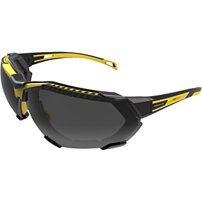 FF4 Sunglasses - Foam - Black/Yellow - Smoke FF4-01095-041