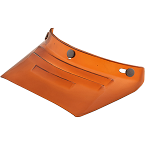 Vintage 3-Snap Visor - 3-Vents - Amber 0132-1022