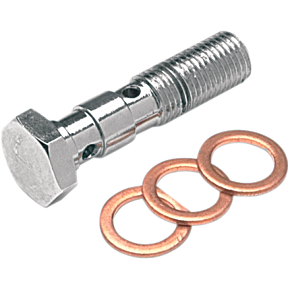 Banjo Bolt - 3/8-24 - Double - Chrome P773-03LCH