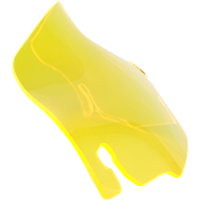 Klock Werks Windshield - 3-1/2" - Yellow Ice KWW-01-0654