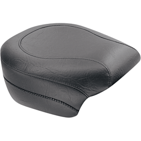 Mustang Wide Rear Seat - Smooth - Black - XL '04-'21 76507
