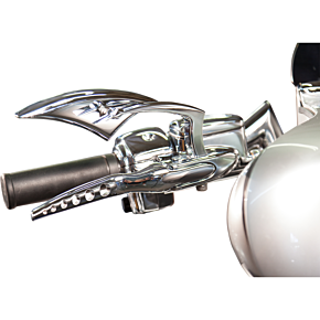 Paul Yaffe Bagger Nation Levers - Racing - Chrome RL-08-C