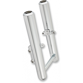 Fork Legs - Chrome - Hot Legs - Custom Single Disc - Smooth - '08-'13 06-520