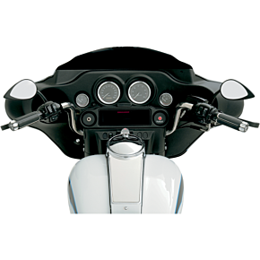 Mirror - Tear Drop - Black - Short Stem 0640-0390
