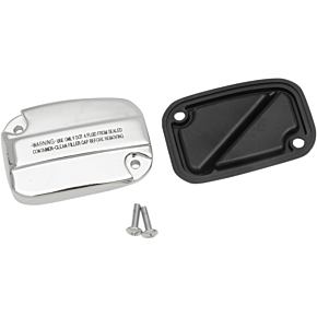 Master Cylinder Cover - Clutch - Chrome 0612-0394