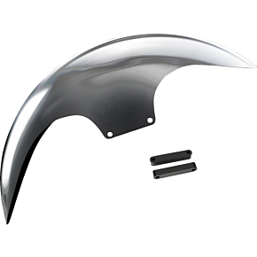 Cafe Front Fender - 19" Wheel - With Black Adapters PYO:CAFÉ-OEM-23CVO-B