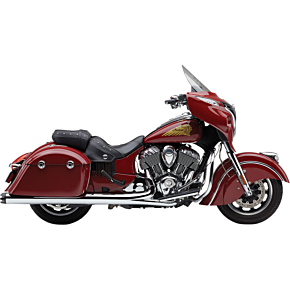 Dual Cut Muffler - Indian - Chrome 5208