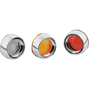 Deep Dish Bezels - Chrome/Smoke Lens