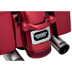 Kuryakyn Curved License Plate Mount - Chrome