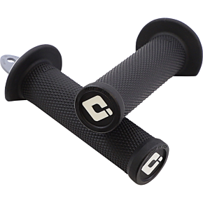 Grips - Ruffian - ATV/PWC - Black/Silver J33RFB-S