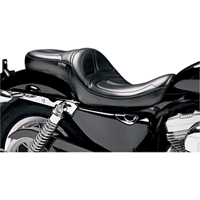 Le Pera Maverick Seat - Without Backrest - Stitched - Black - XL '04-'22 LC-916