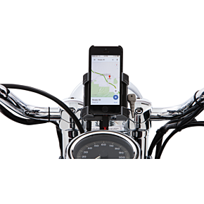 Smartphone/GPS Holder - without Charger - Chrome 50314