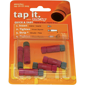 Posi-Lock Wire Connectors 20-22 Gauge - 6PK 604