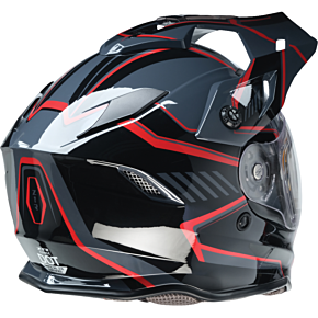 Range 2.0 Helmet - Rotor - Black/Red - Small 0101-17230