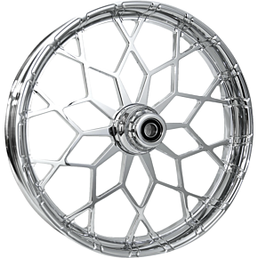 Wheel - Phenom - Front - Dual Disc/with ABS - Chrome - 21x3.5 - FLH 213HD031A21135C