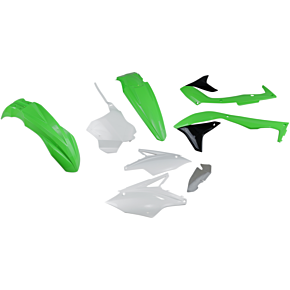 Replacement Body Kit - OEM Green/White/Black KAKIT226-999