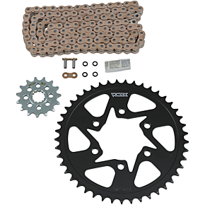 Steel Chain Kit -Gold - Kawasaki - ZX6R CKG6349