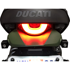 Side-mount LED Turn Signals - Black/Amber 05-206-AB
