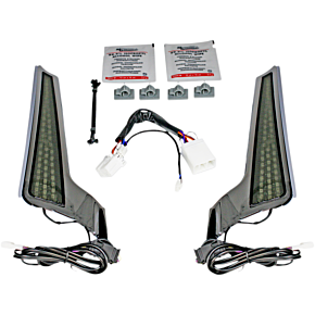Fascia LED Light Panels - Chrome/Smoke CD-FASCIA-HD-CS