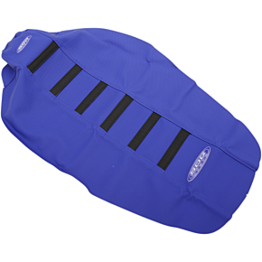 6-Ribbed Seat Cover - Black Ribs/Blue Top/Blue Sides 95933KBB